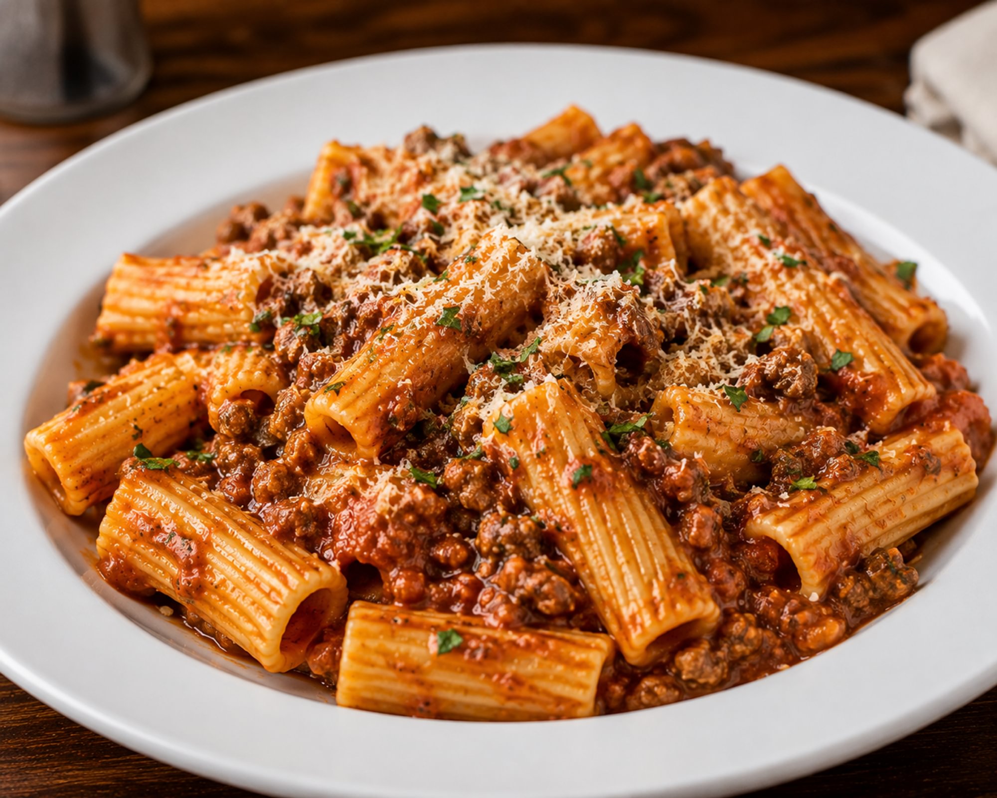 Rigatoni Bolognese