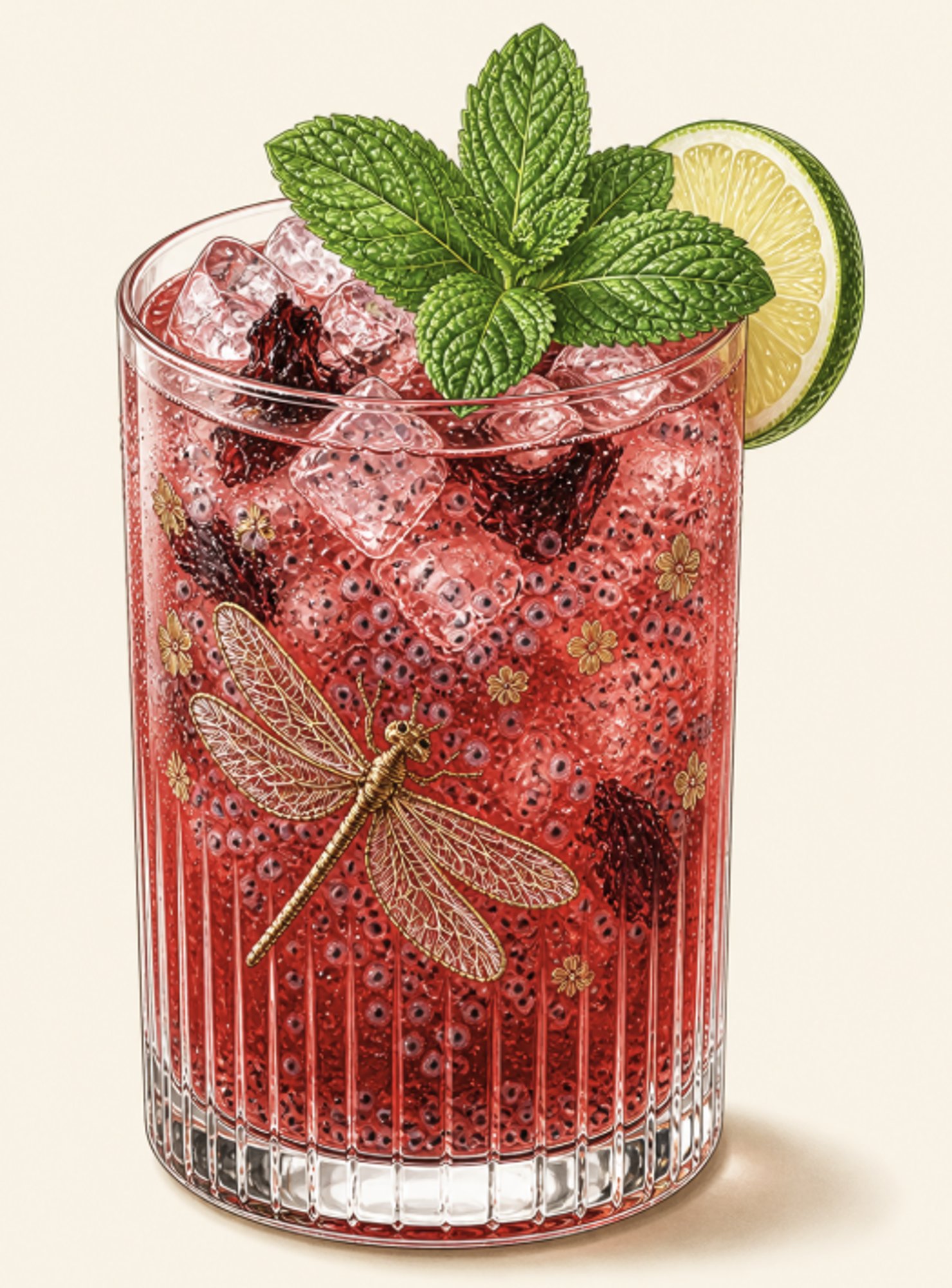 Hibiscus Roselle Basil Seed