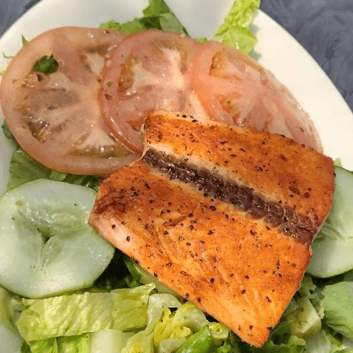 Mediterranean Salmon Salad