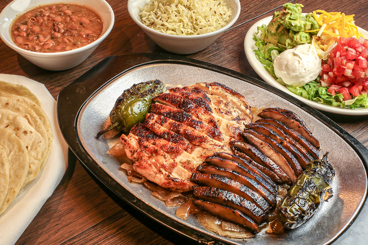 Chicken & Portobello Fajitas