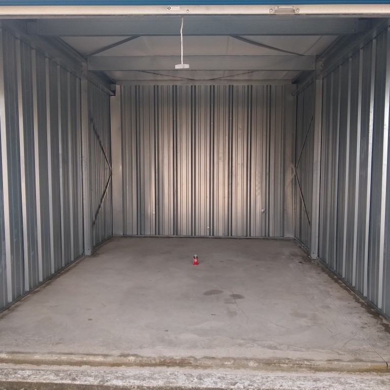 10'x15' self storage unit (pictured) available and a 10'x20' self storage unit ready to rent.
