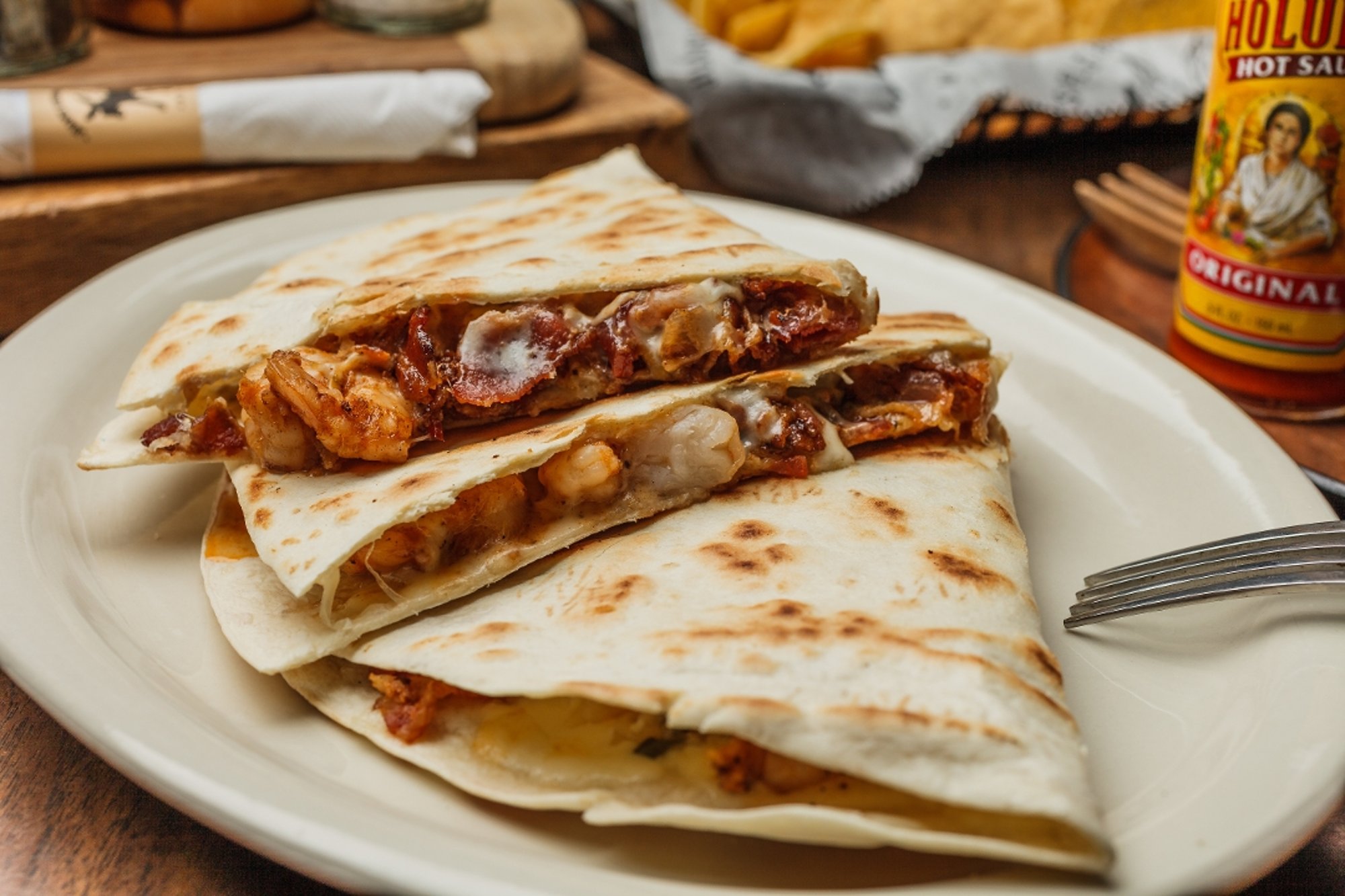 The Luau Quesadilla