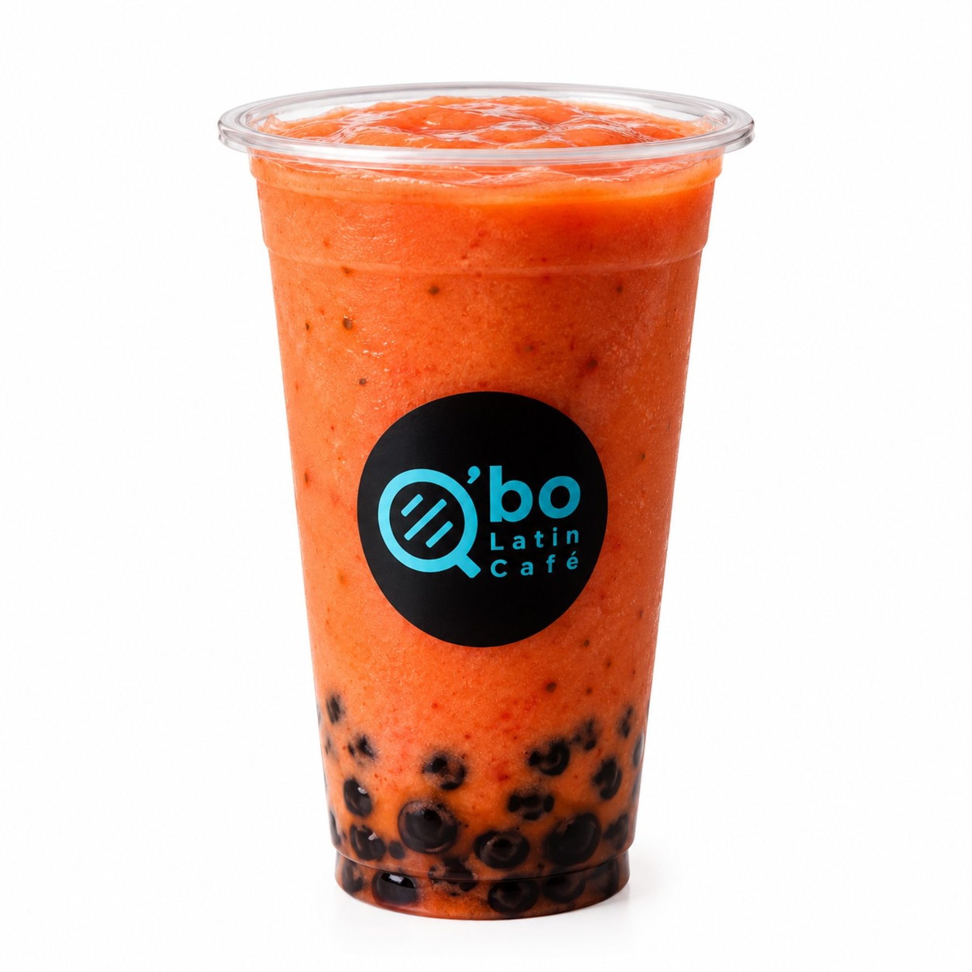 Passion Fruit Strawberry Bubble