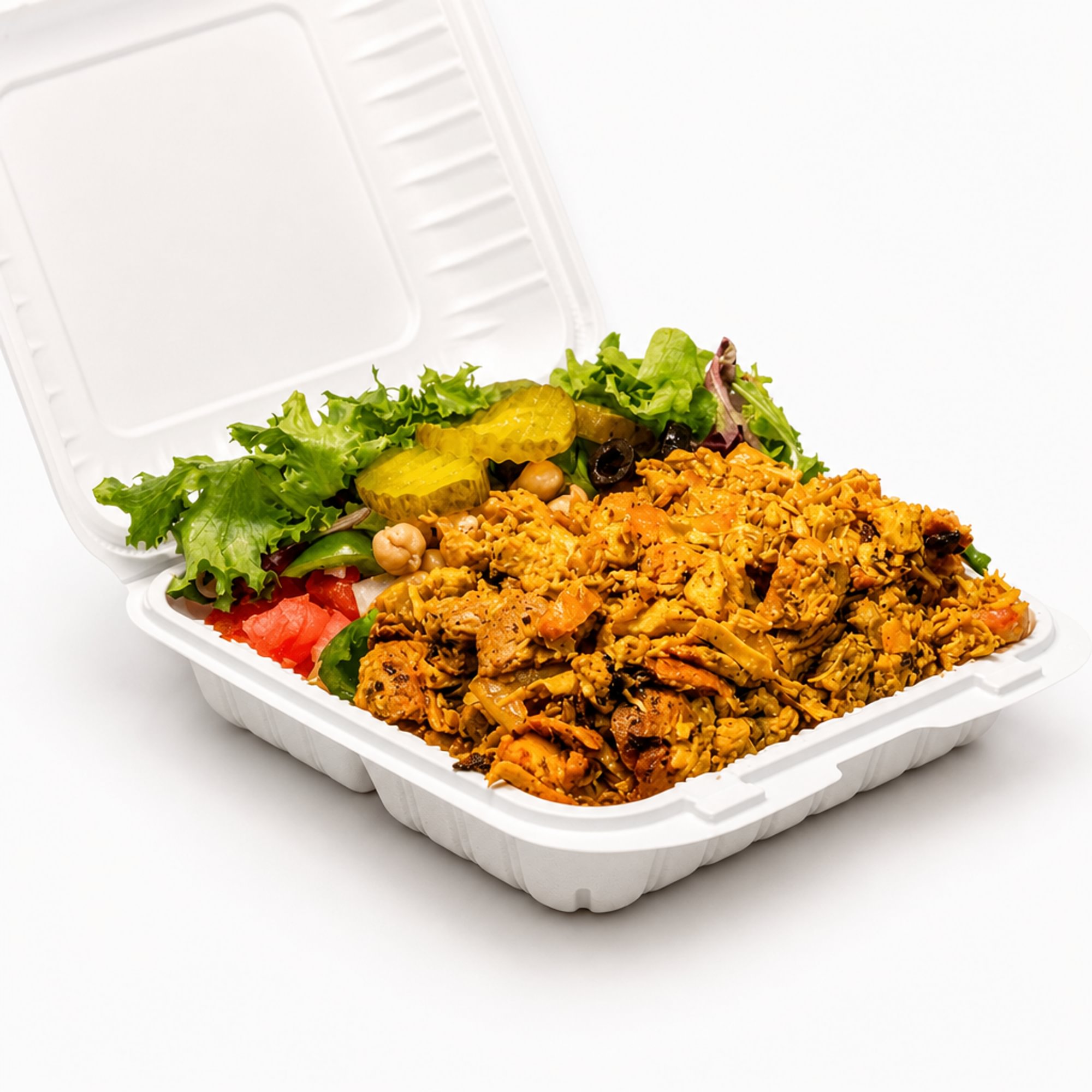 Chicken Gyro over Rice