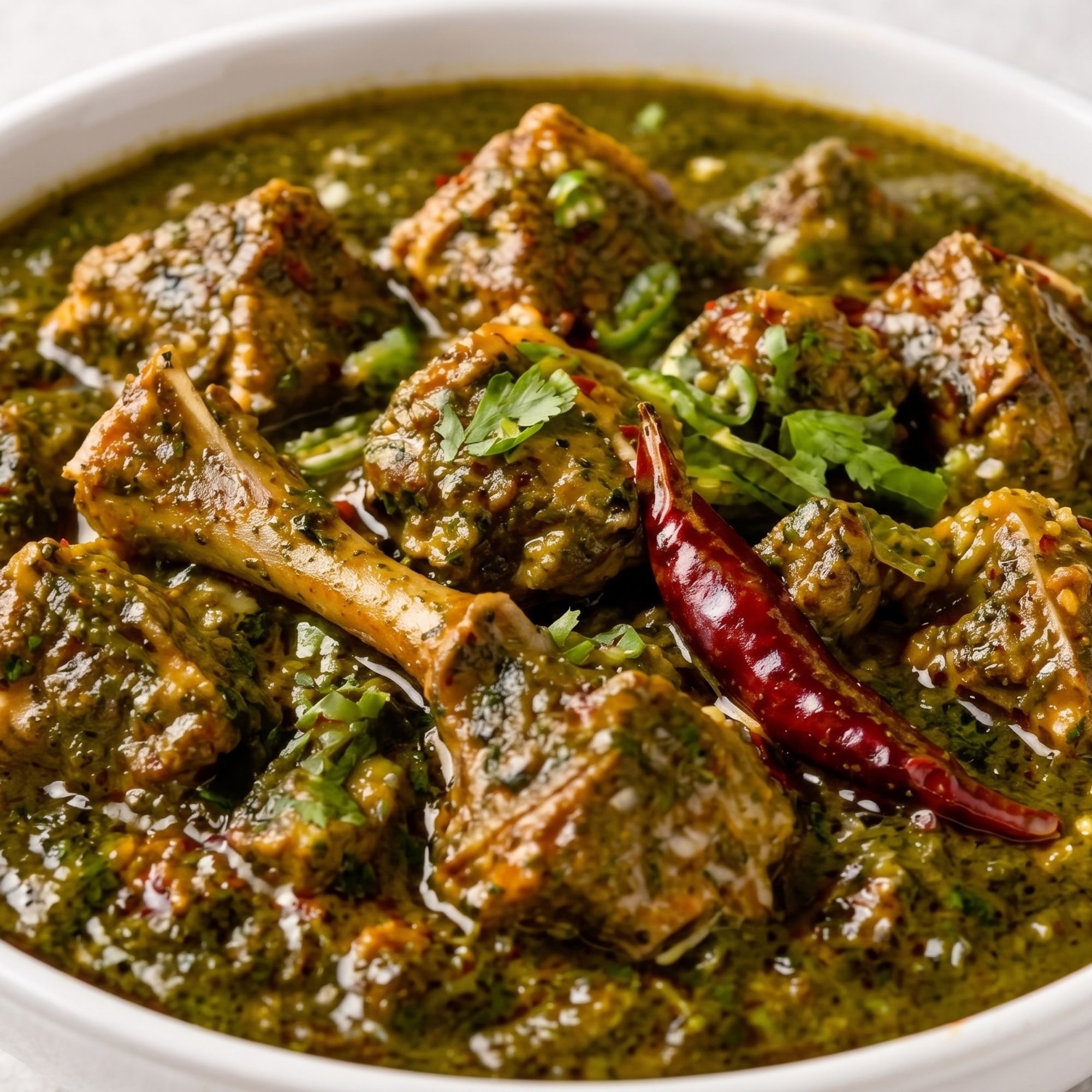 Punjabi Saag Lamb