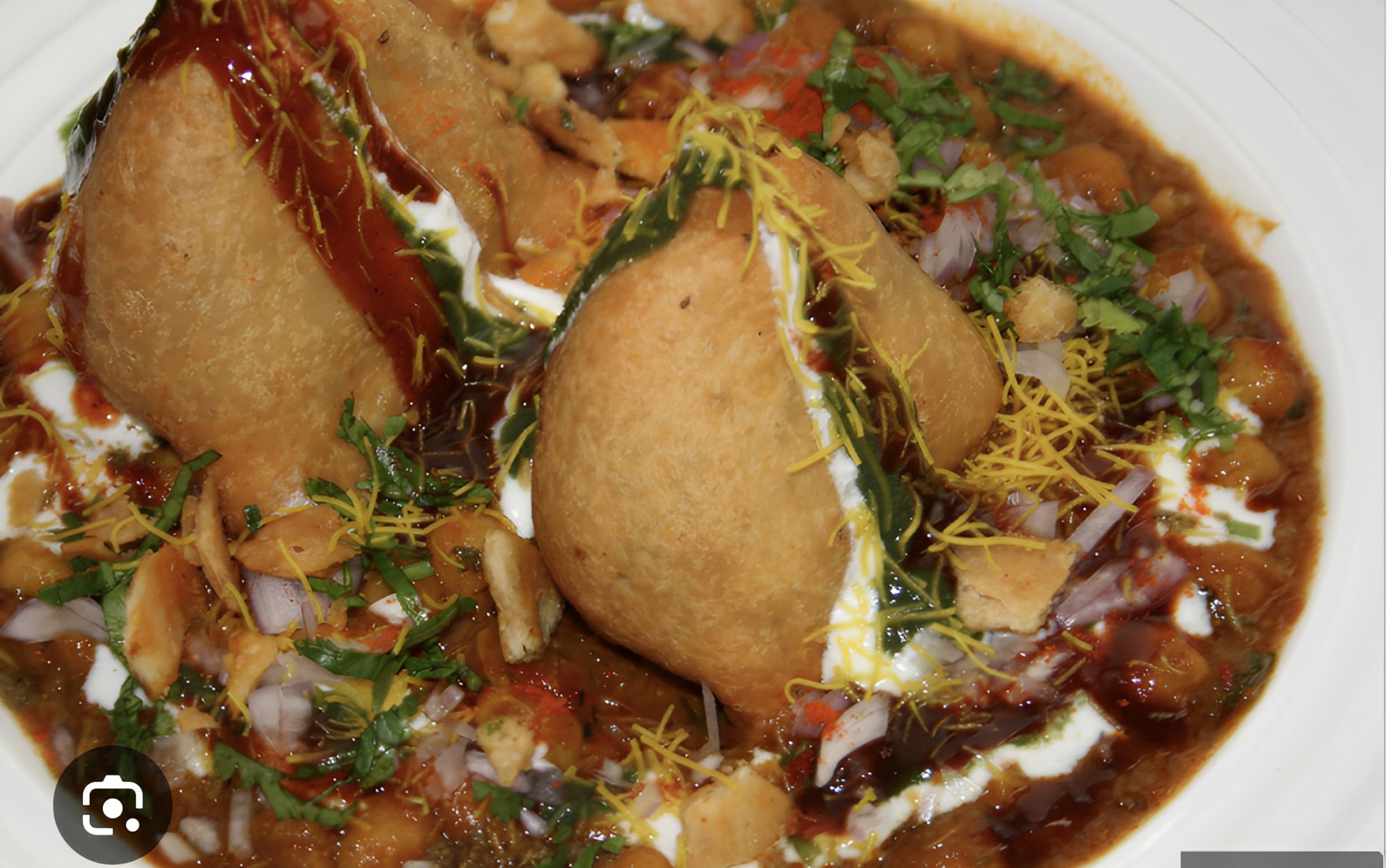 👍 Samosa Chaat