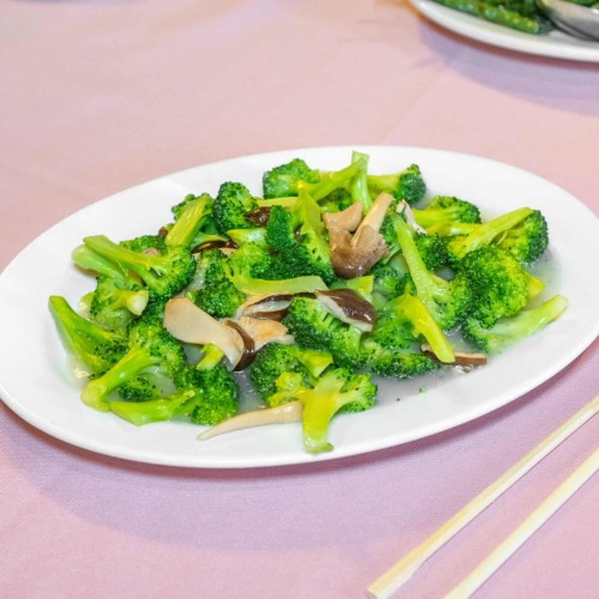 Broccoli with Mushrooms
