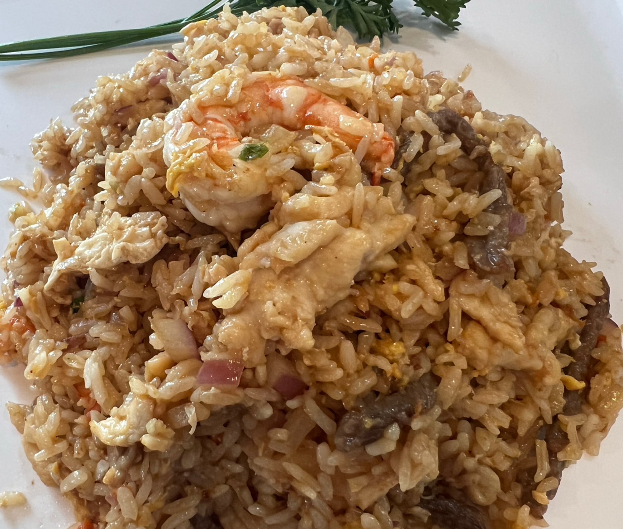 Shrimp or Beef Fried Rice