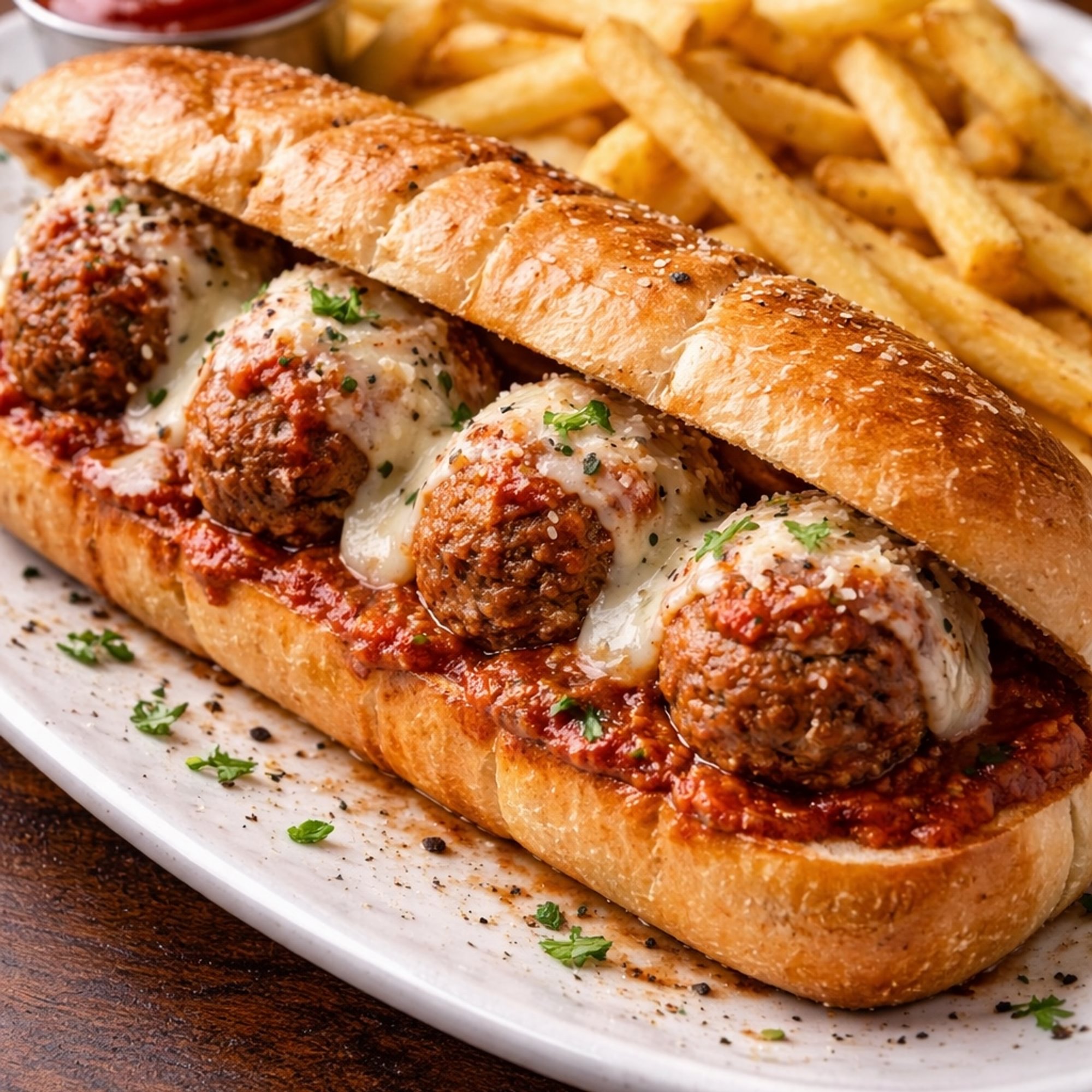 Italian Meatball Sandwich