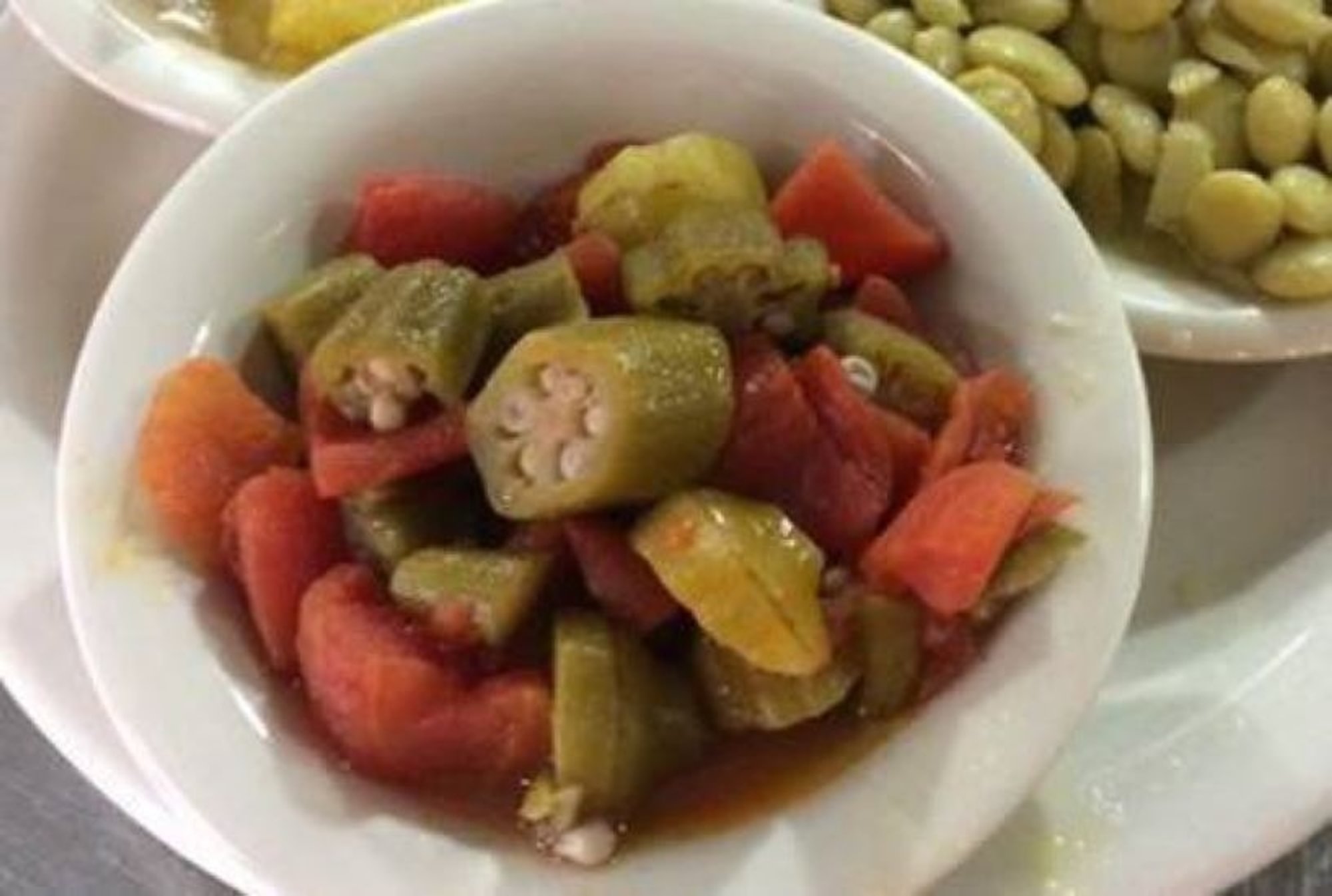 Okra & Tomatoes Side