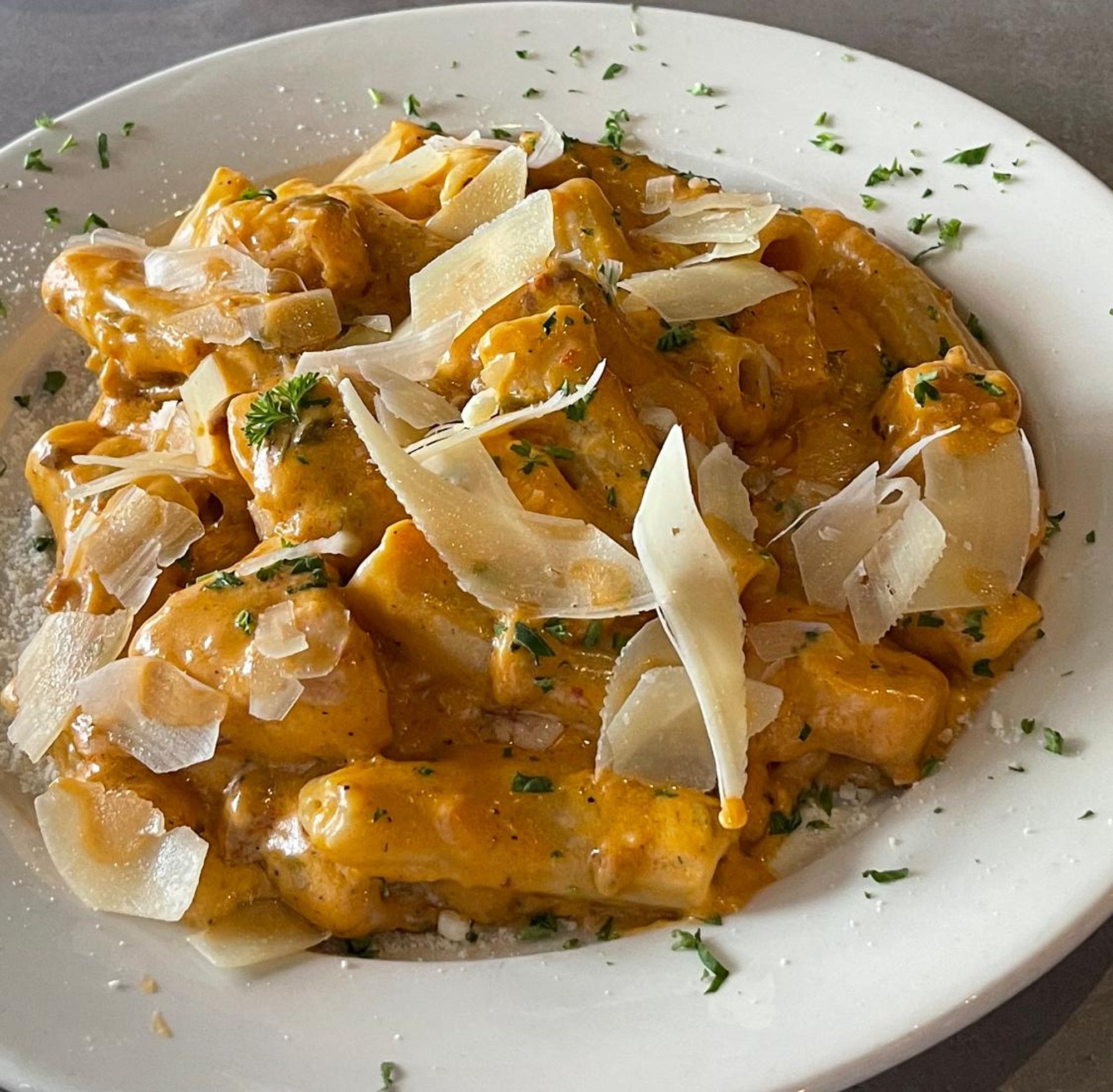 Rigatoni Alla Vodka Sauce