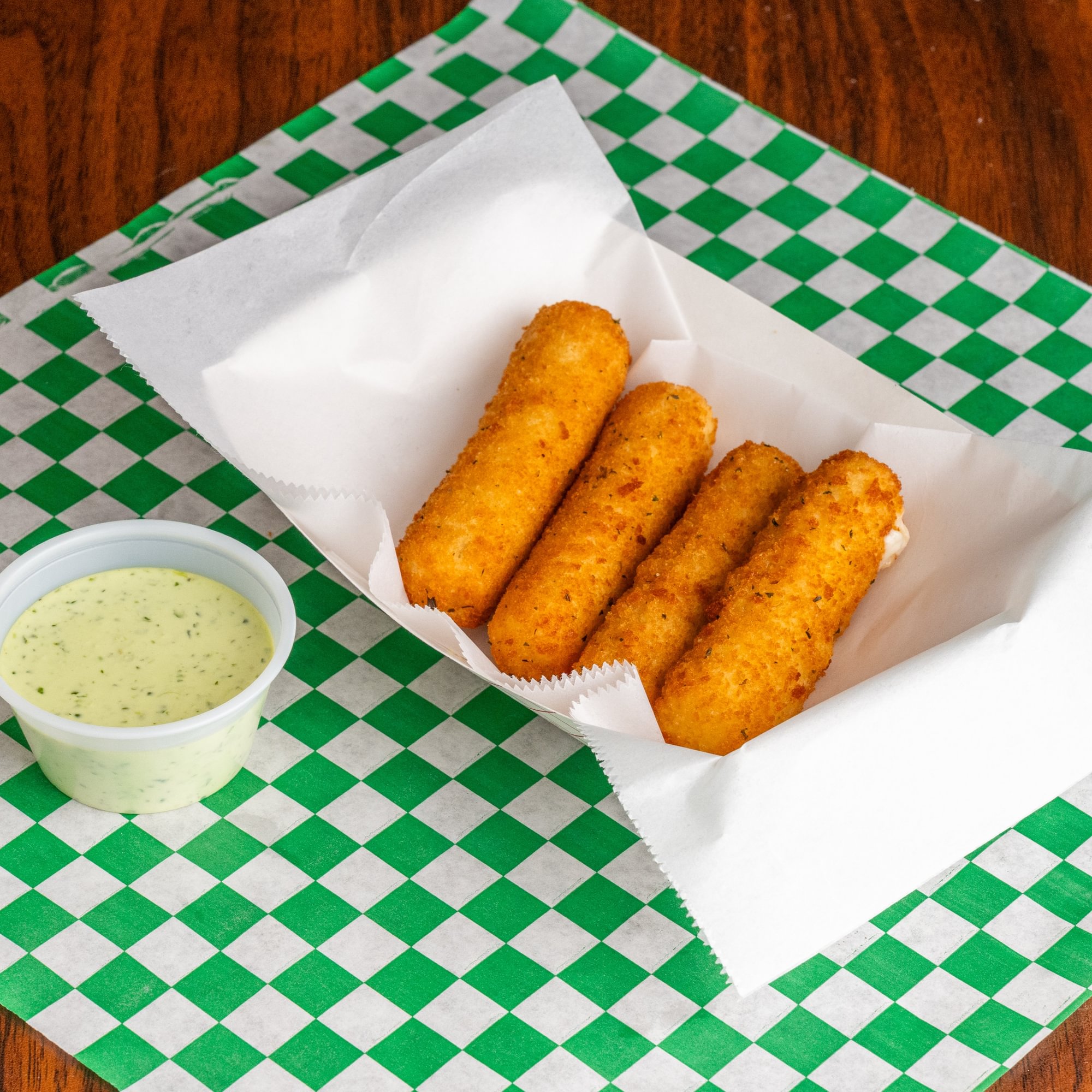Fried Mozzarella Sticks