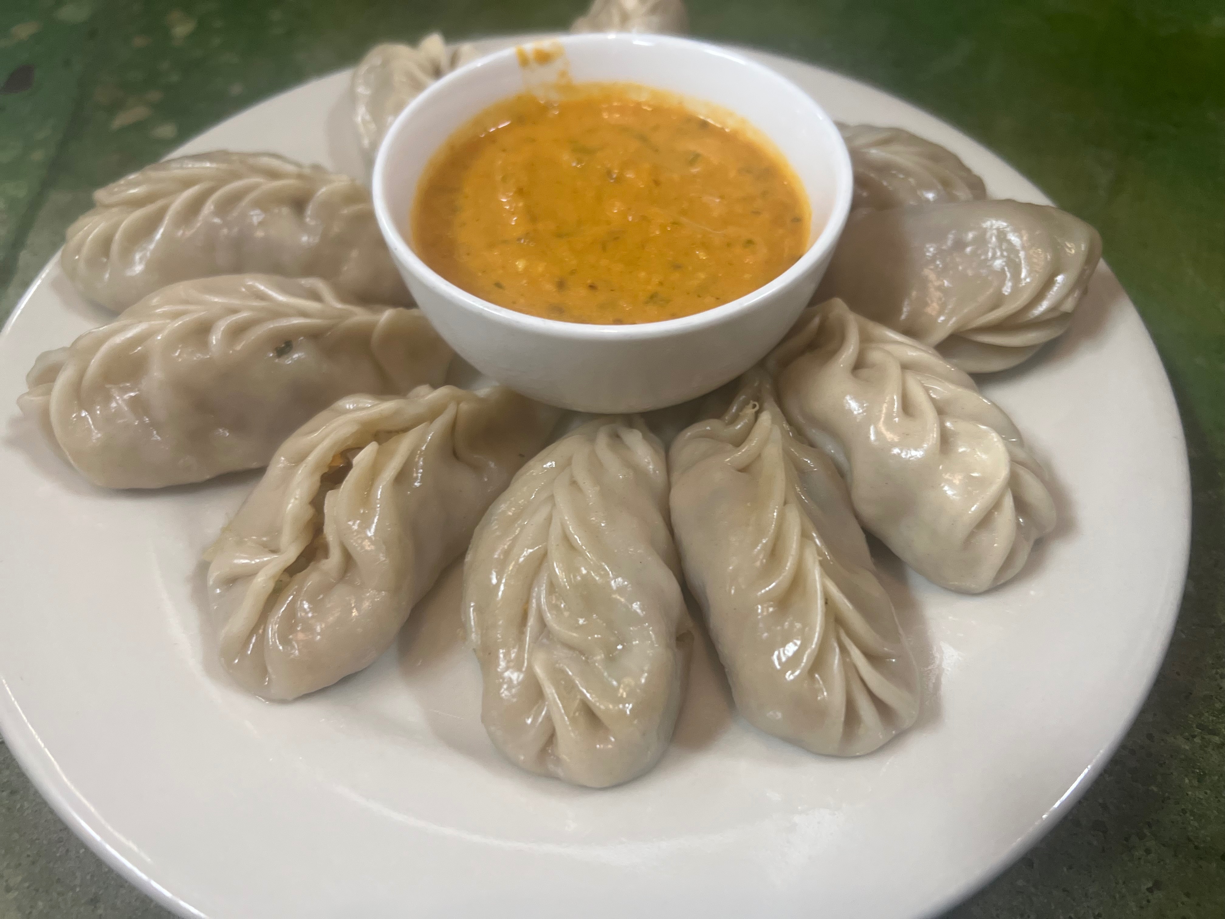 Vegetable Momo (Contain Nuts& Sesame Seed)