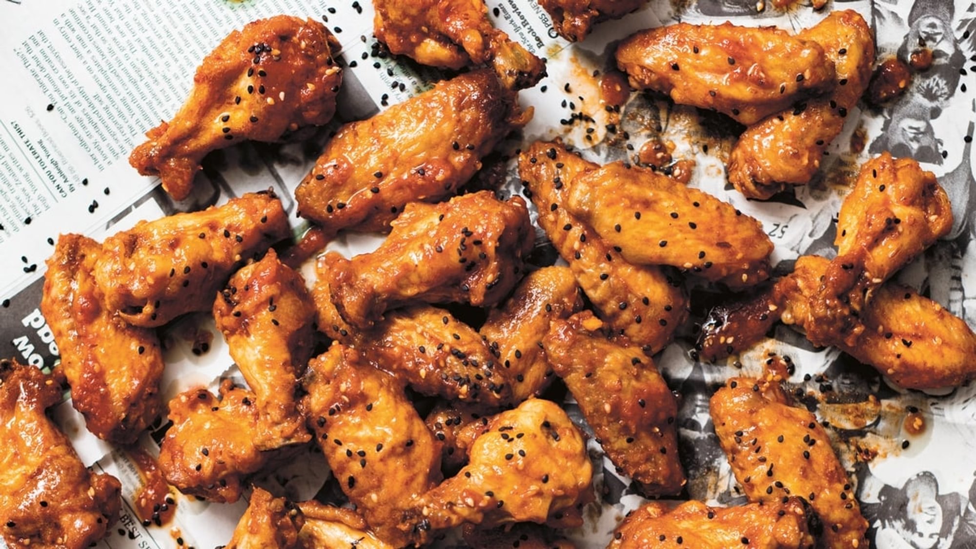 Korean style wings 24pc