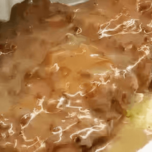 Smothered Pork Chop Dinner