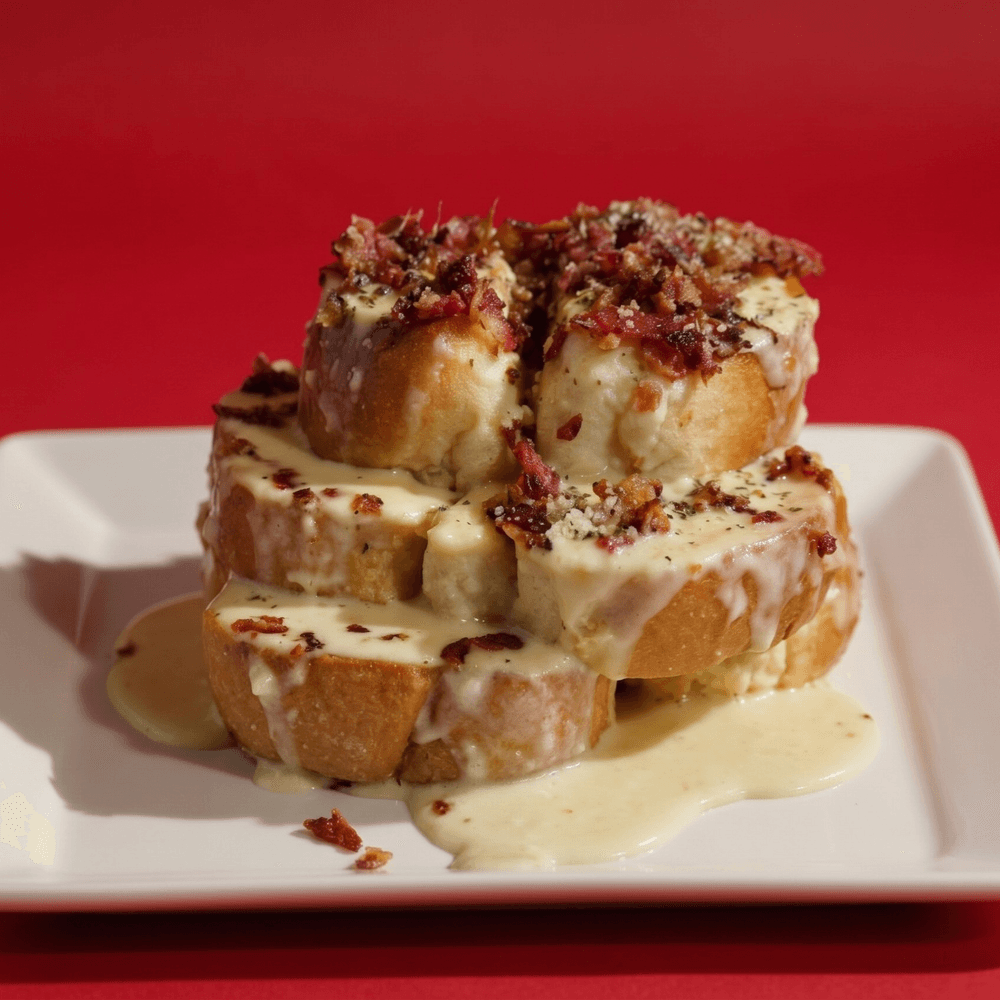 Garlic Bread Tower