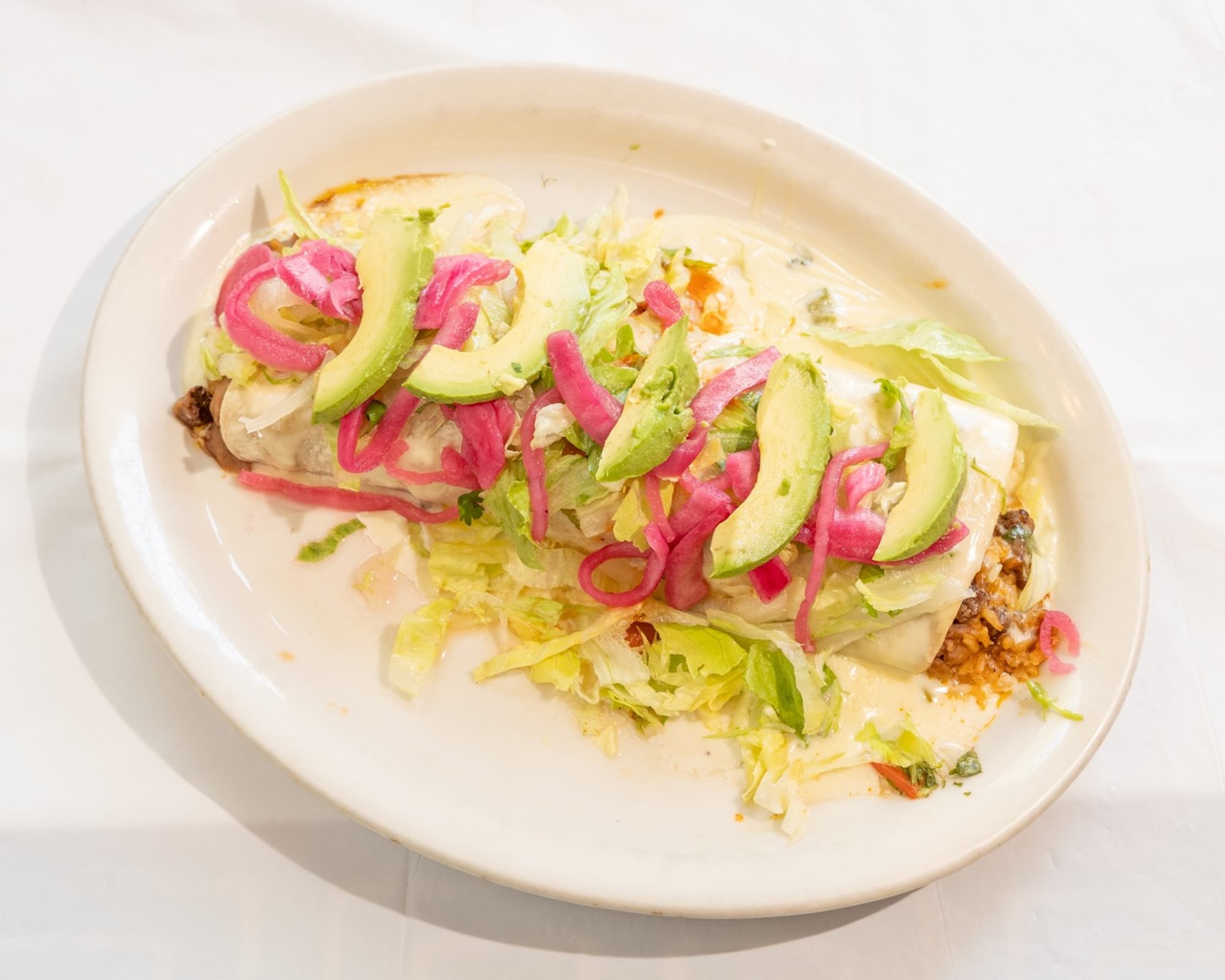 Surf and Turf Burrito