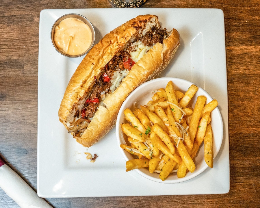 Cheese Steak Panini