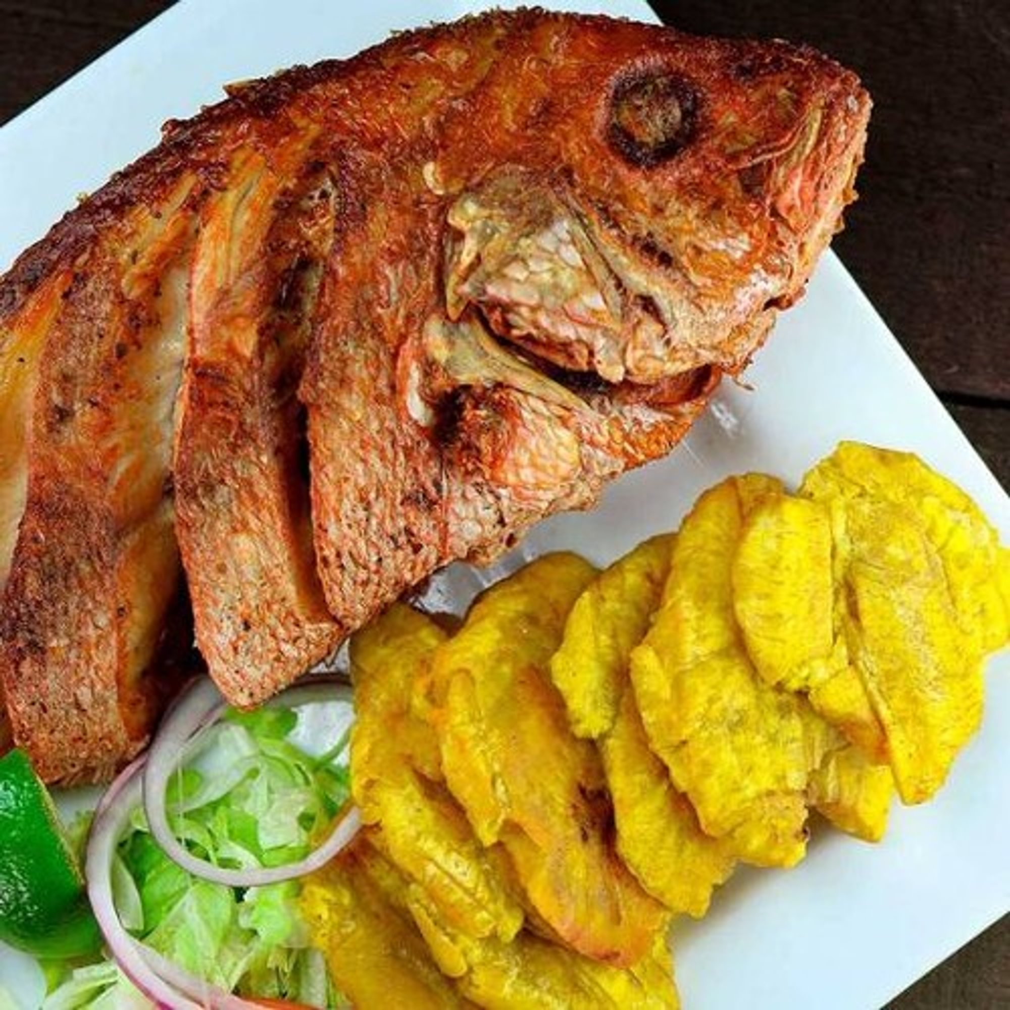 Whole Fried Red Snapper  / Chillo Frito 