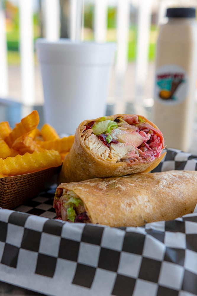 Avocado Chicken Wrap
