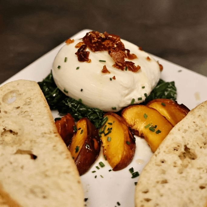 Peach Buratta