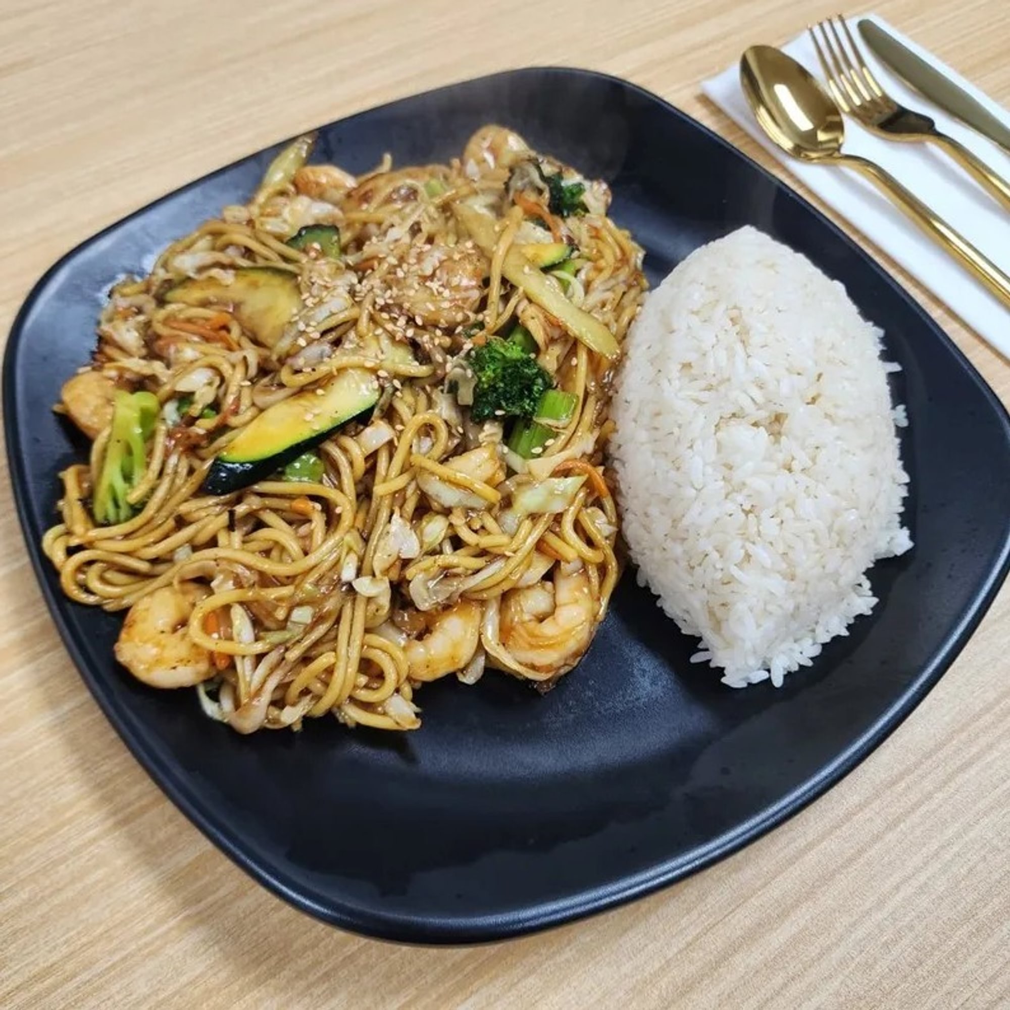 Shrimp Yakisoba