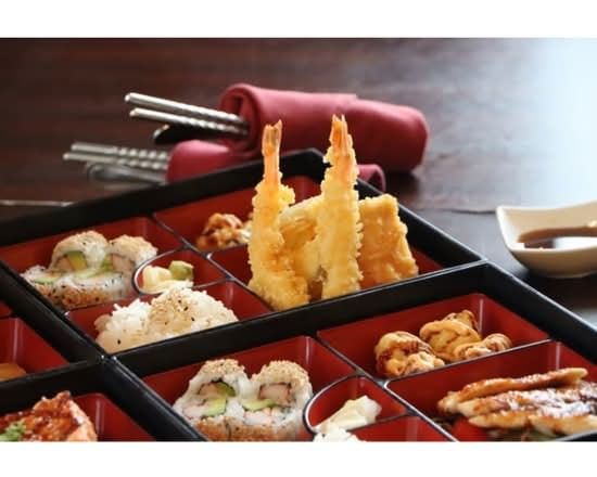 Vegetable Tempura Lunch Bento