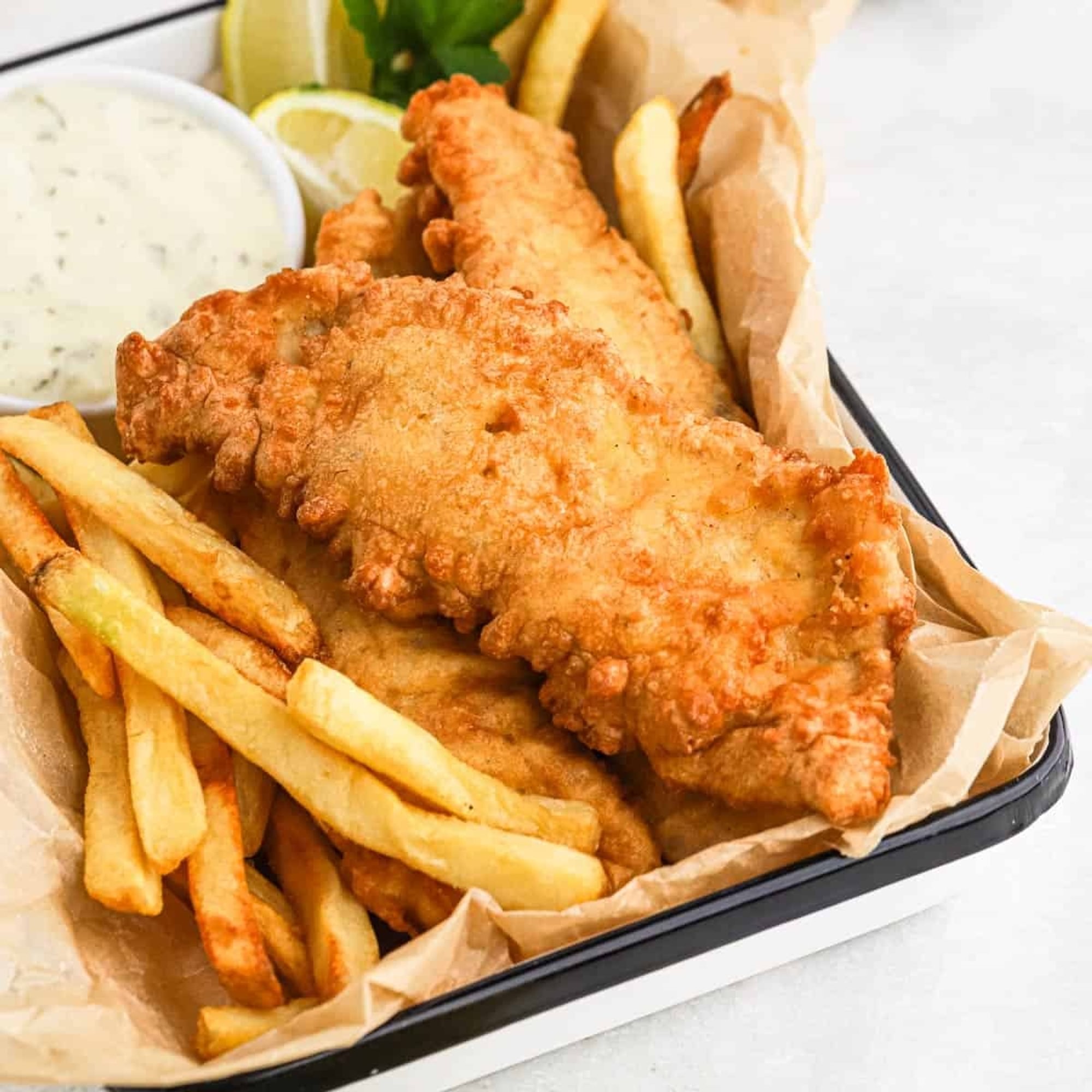 Beer Battered Haddock