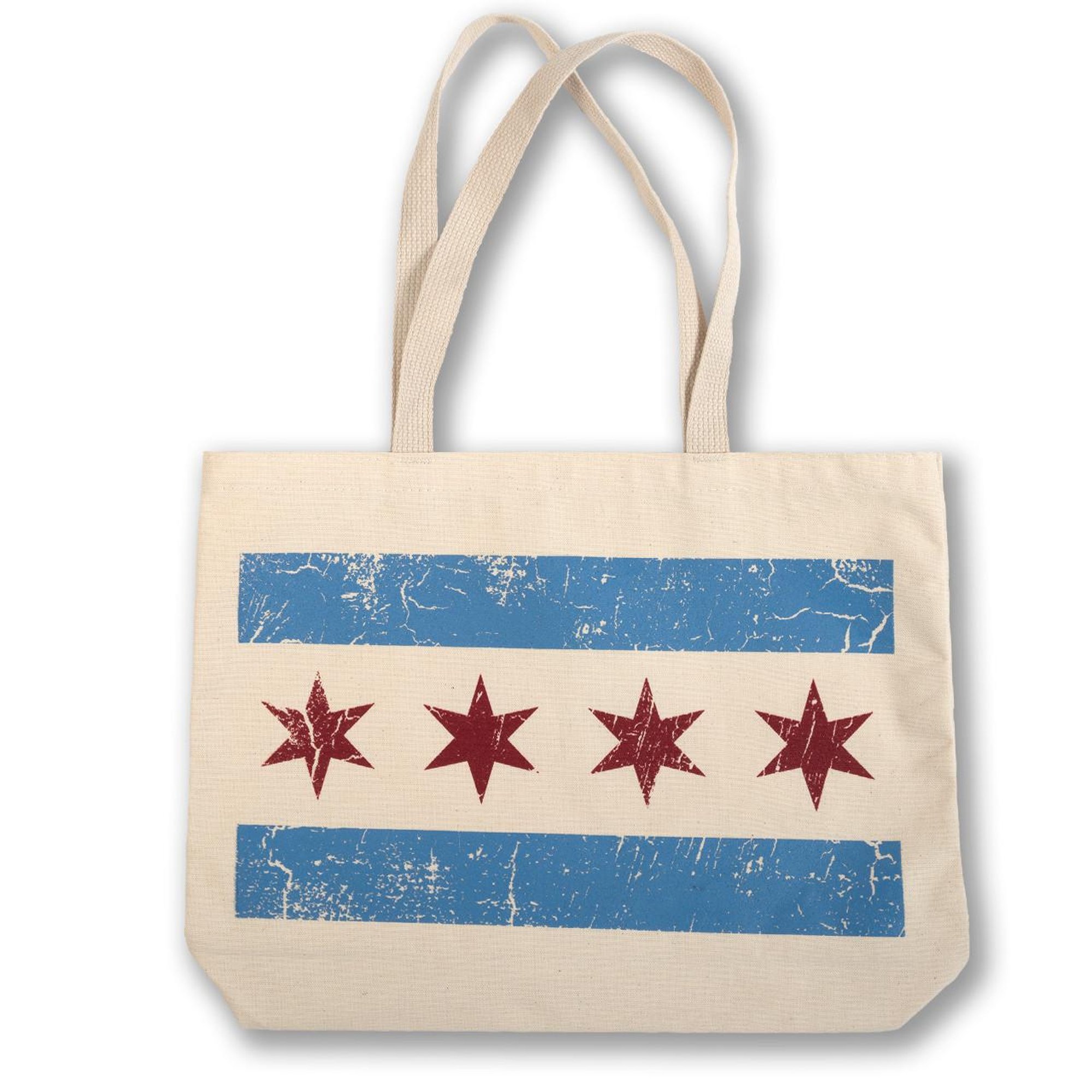 Distressed Flag Tote