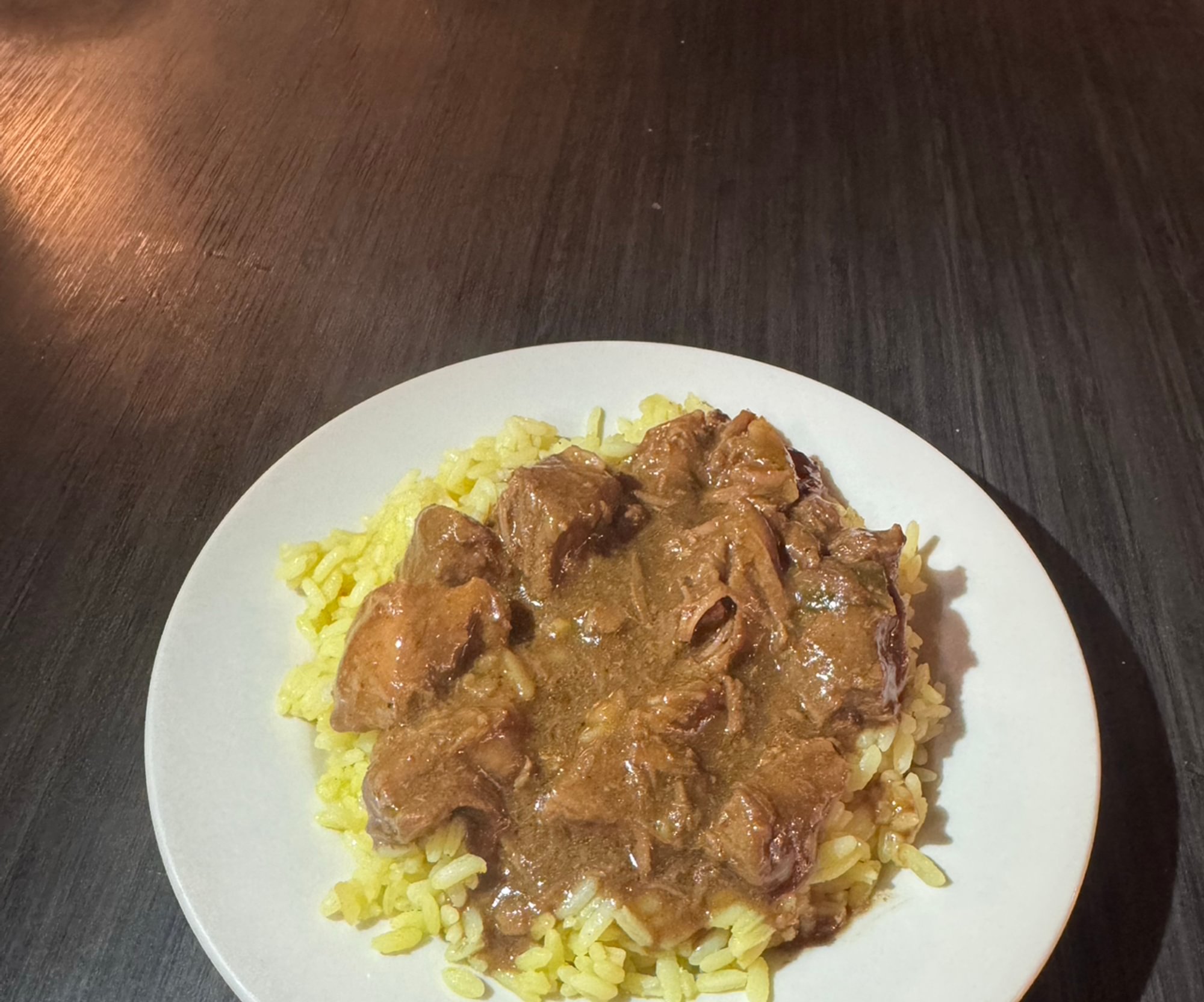 Beef Tips & Rice