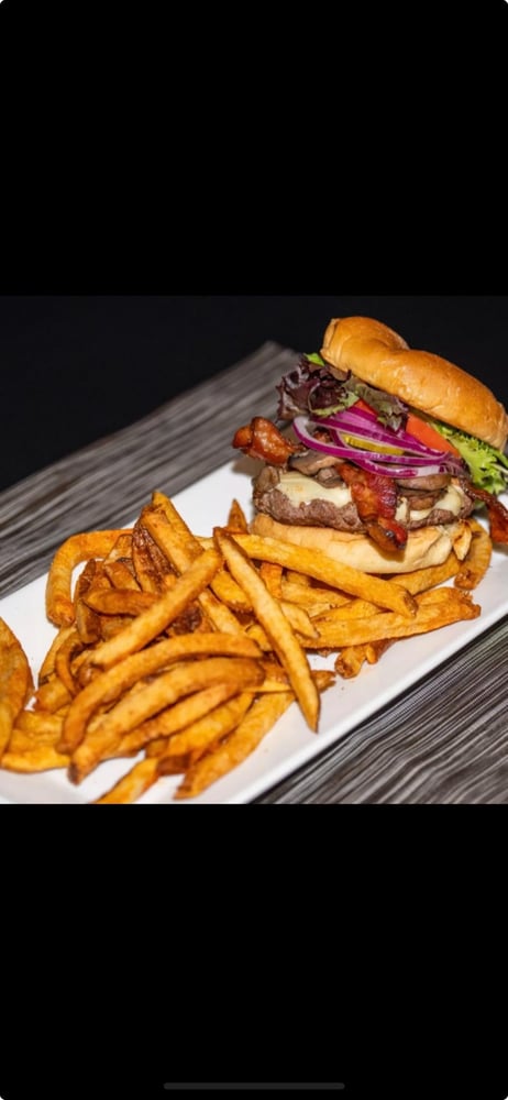 Bacon Mushroom Burger