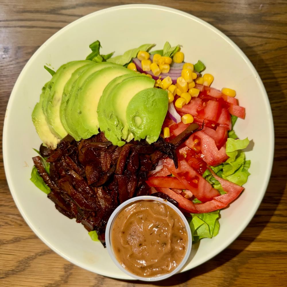 Pulled Portobello Salad