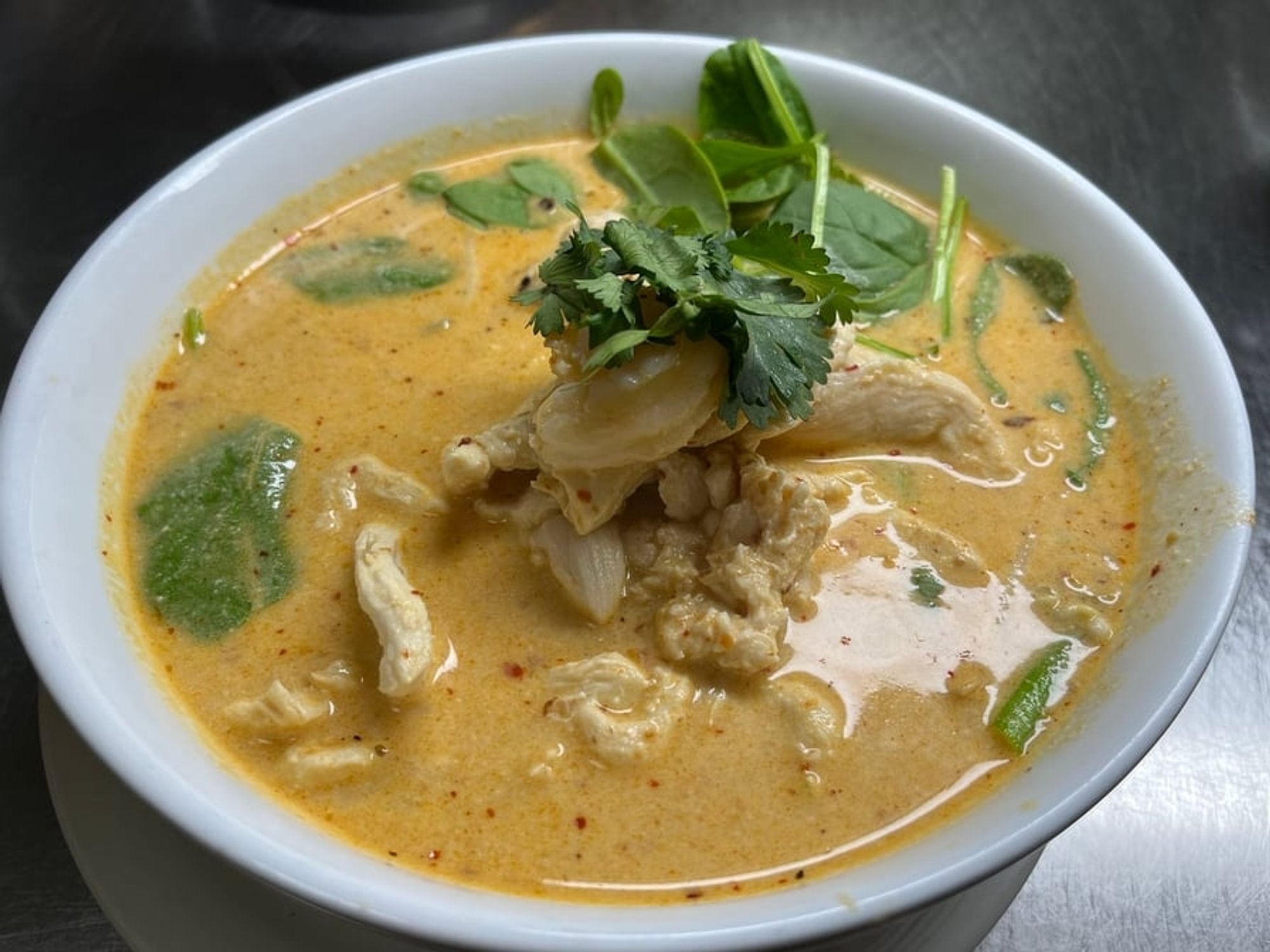 Tom Kha Noodle Soup
