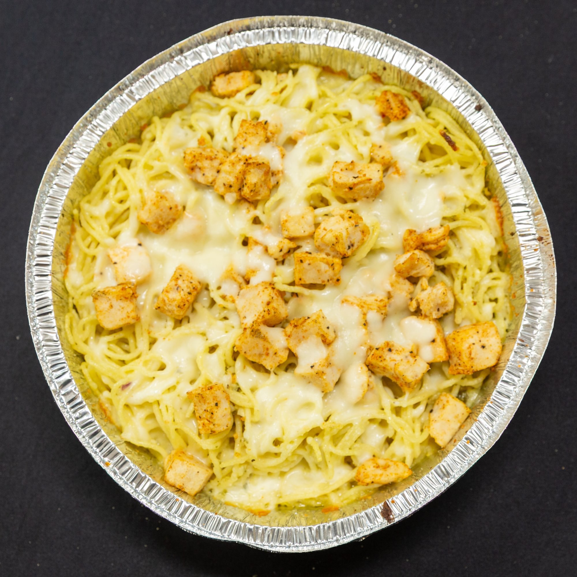 Garlic Butter Chicken Spaghetti