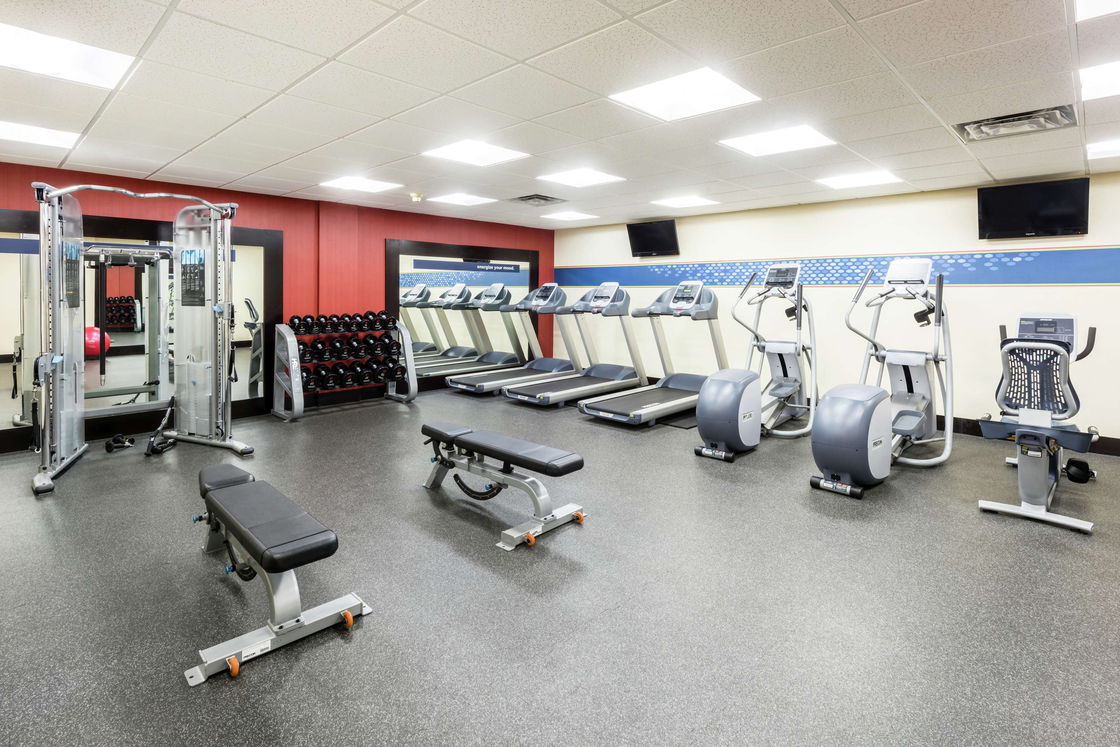 Health club  fitness center  gym