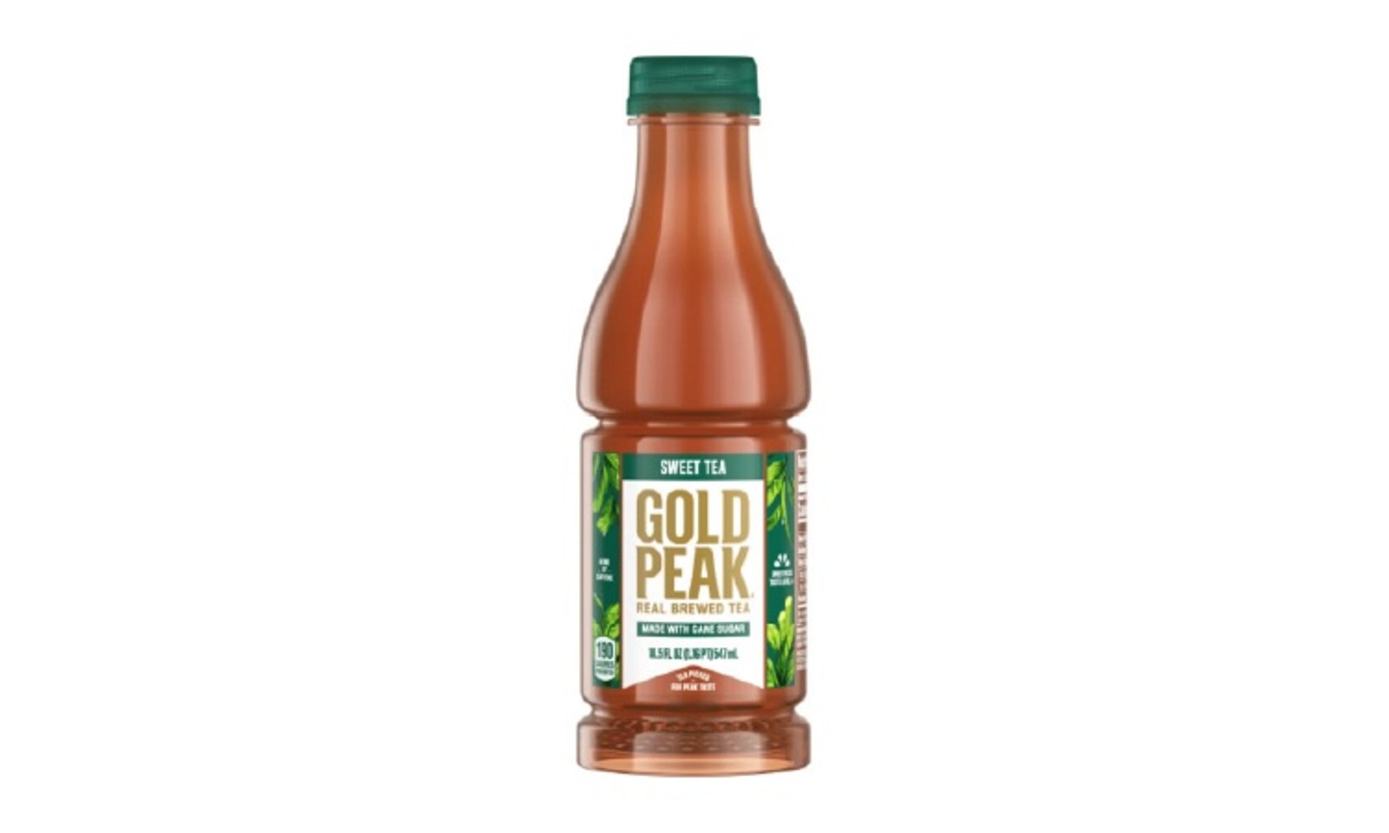 Gold Peak Sweetened Black Tea, 18.5oz Bottle