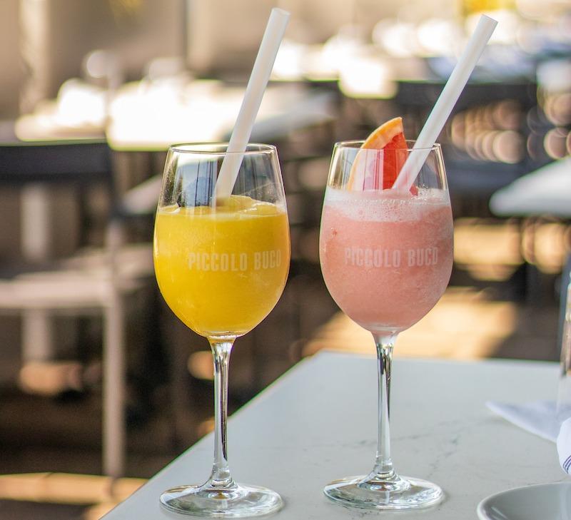 Frozen Bellini Sangria