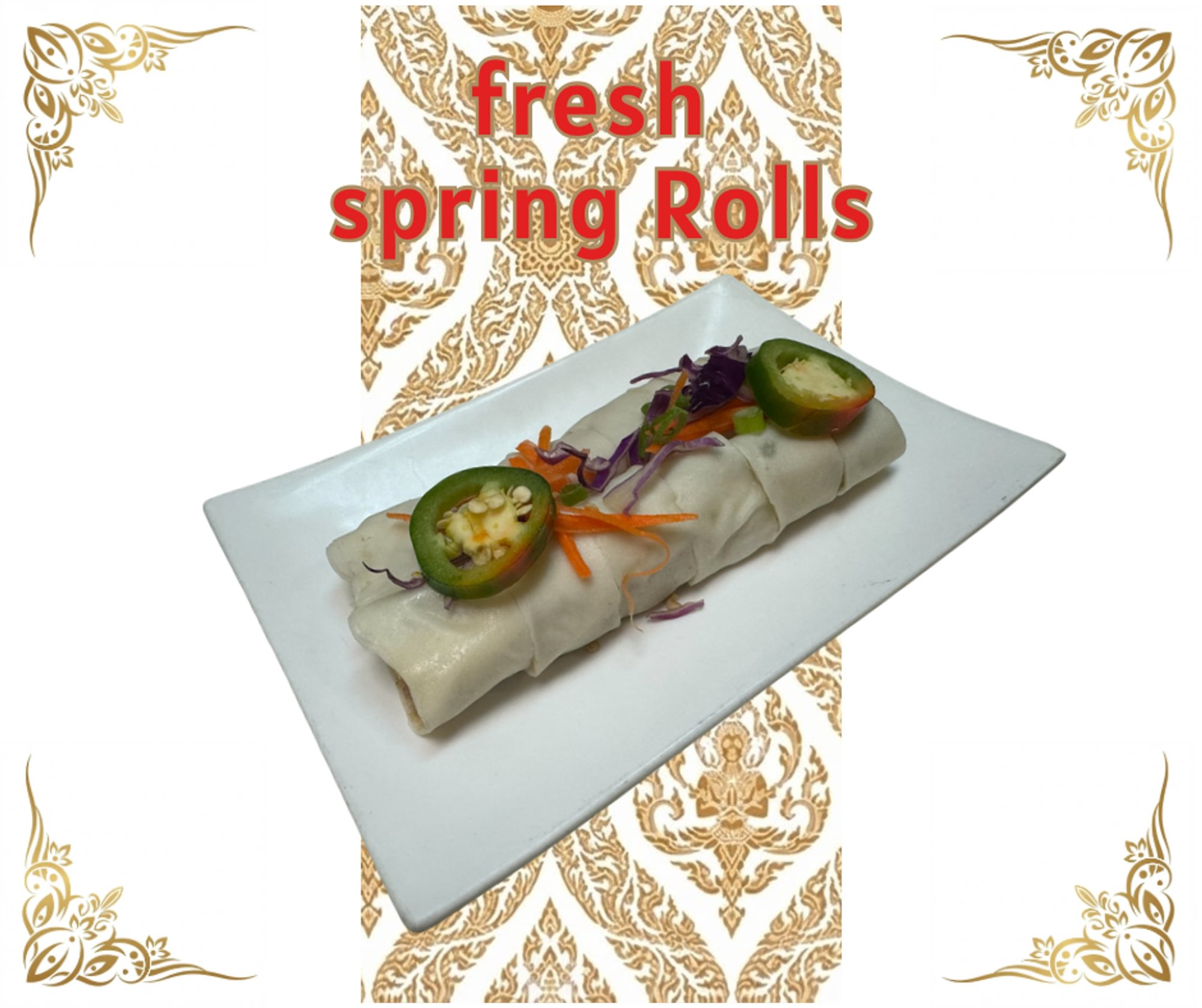 Fresh Spring Rolls (2 Pcs)