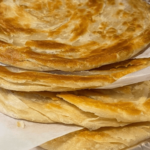 Lachha Paratha (layered flat bread)