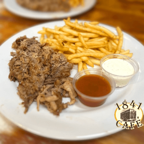 "Edgemont WFO" Pulled Pork Plate