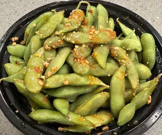 Garlic Chili Spicy Edamame