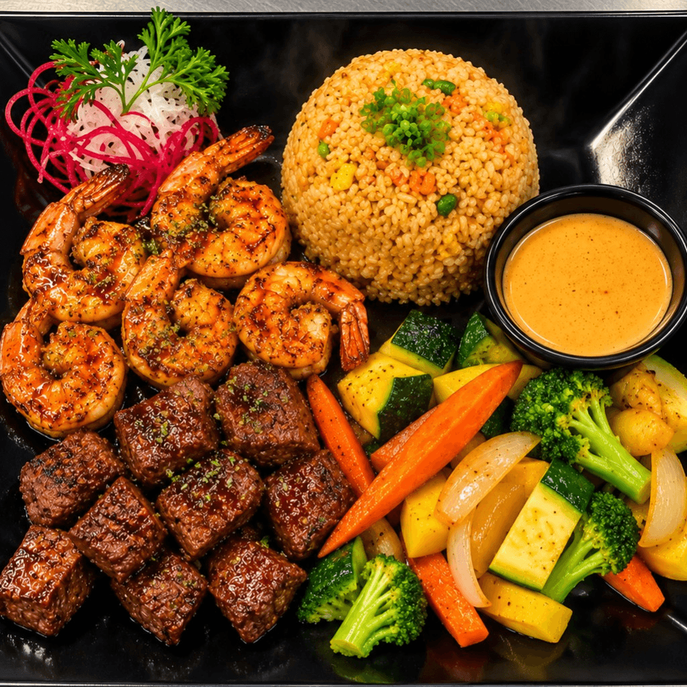 Hibachi Steak & Shrimp