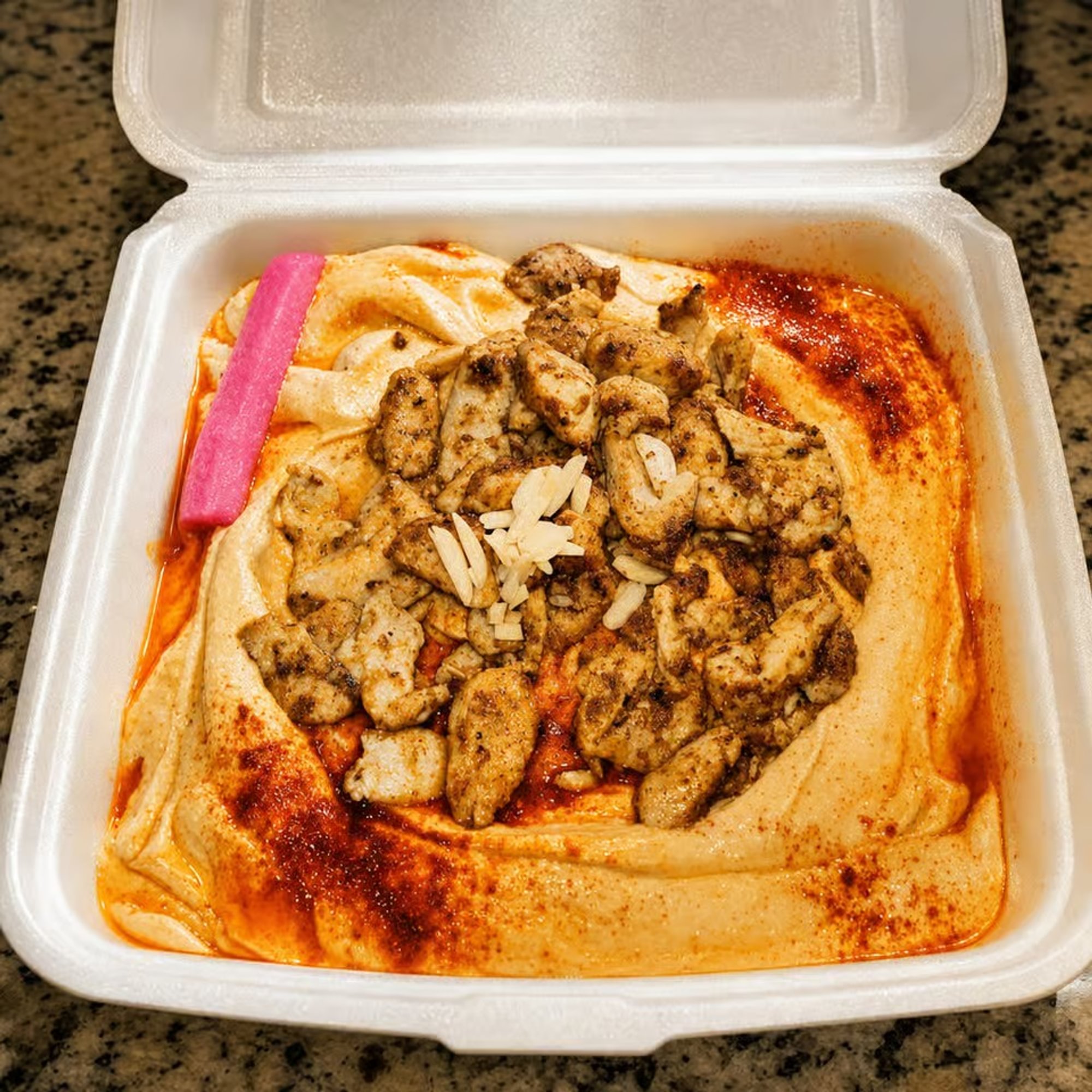 Hummus with Chicken