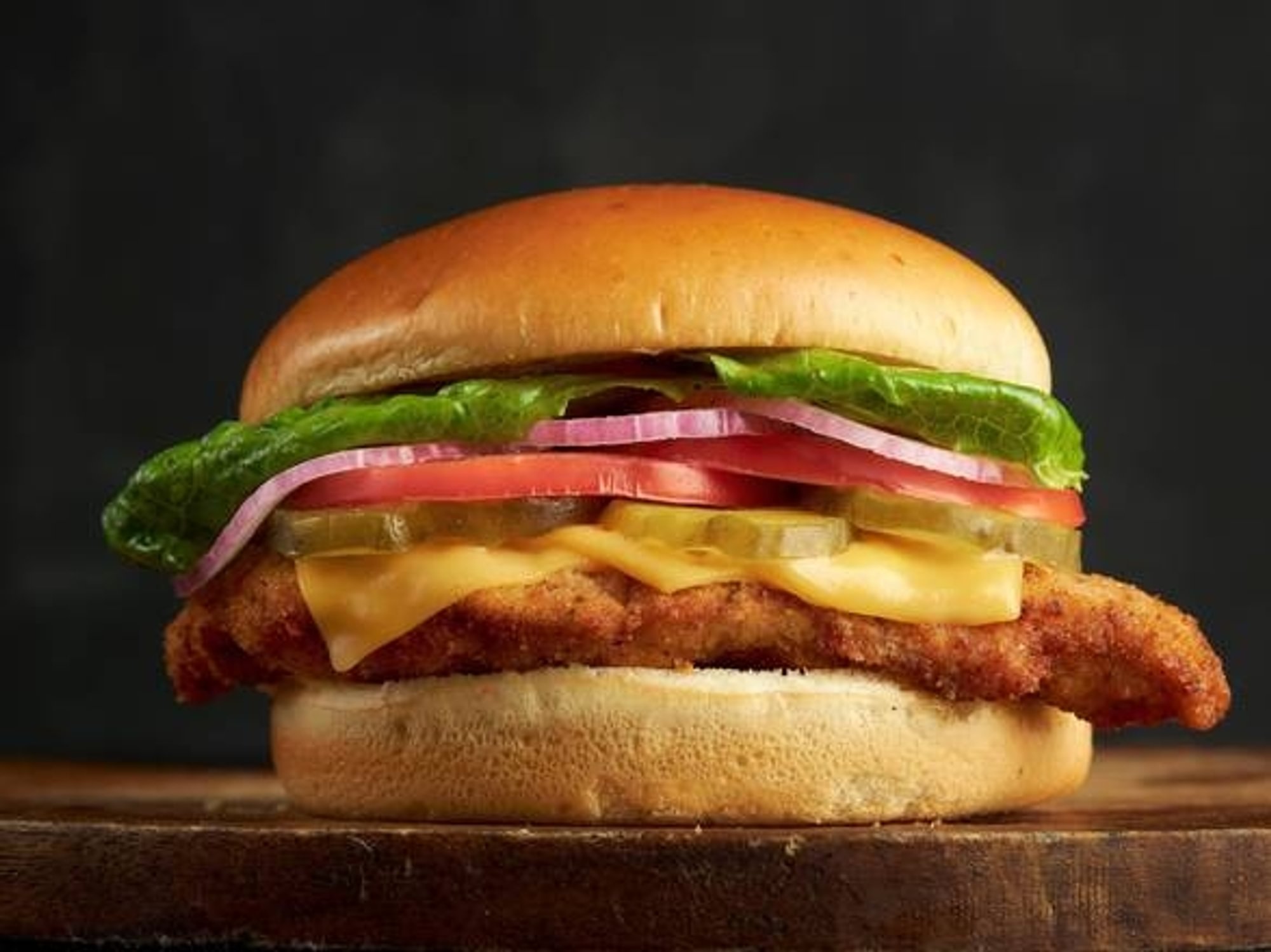 Chicken Sandwich Combo Meal (Includes Potato Fries and a Soda)
