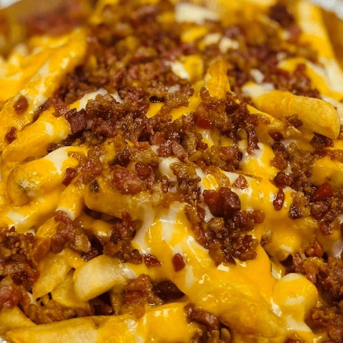 Bacon Cheese Loaded Pub Fries