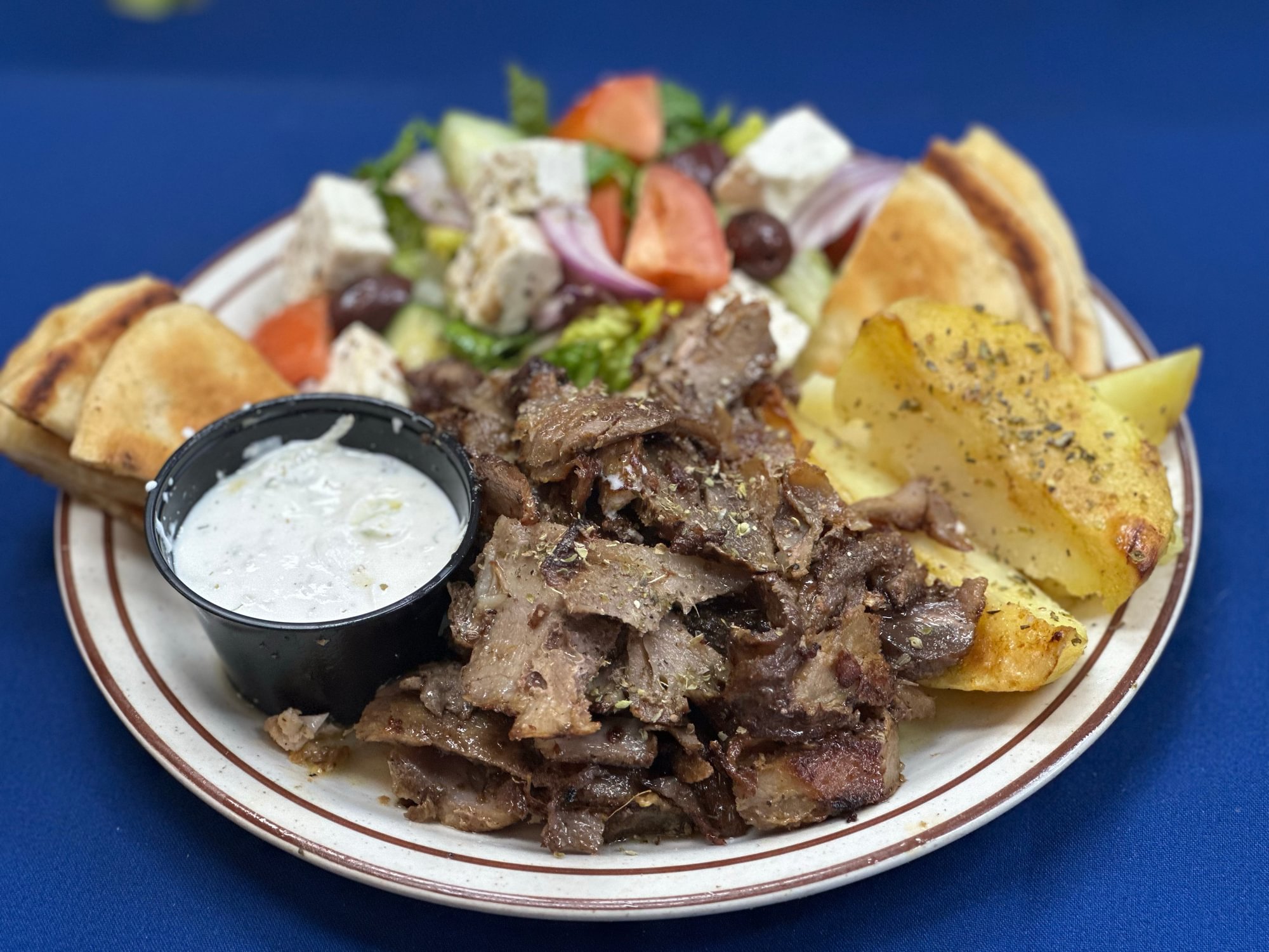 Pork Gyro Platter