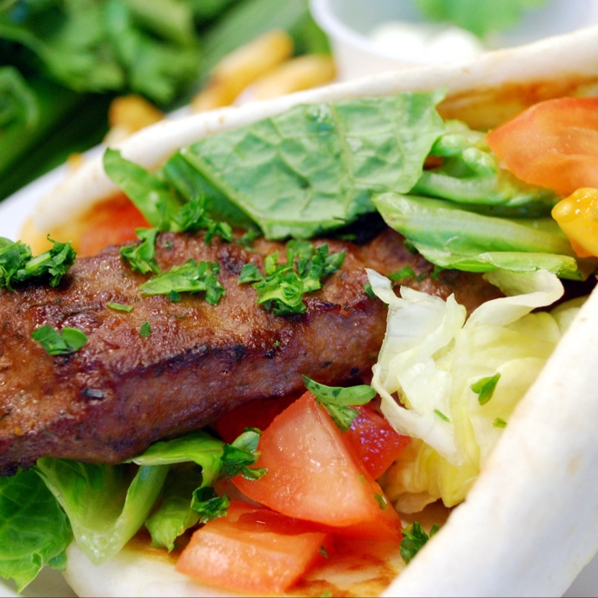 Beef Kofta Wrap
