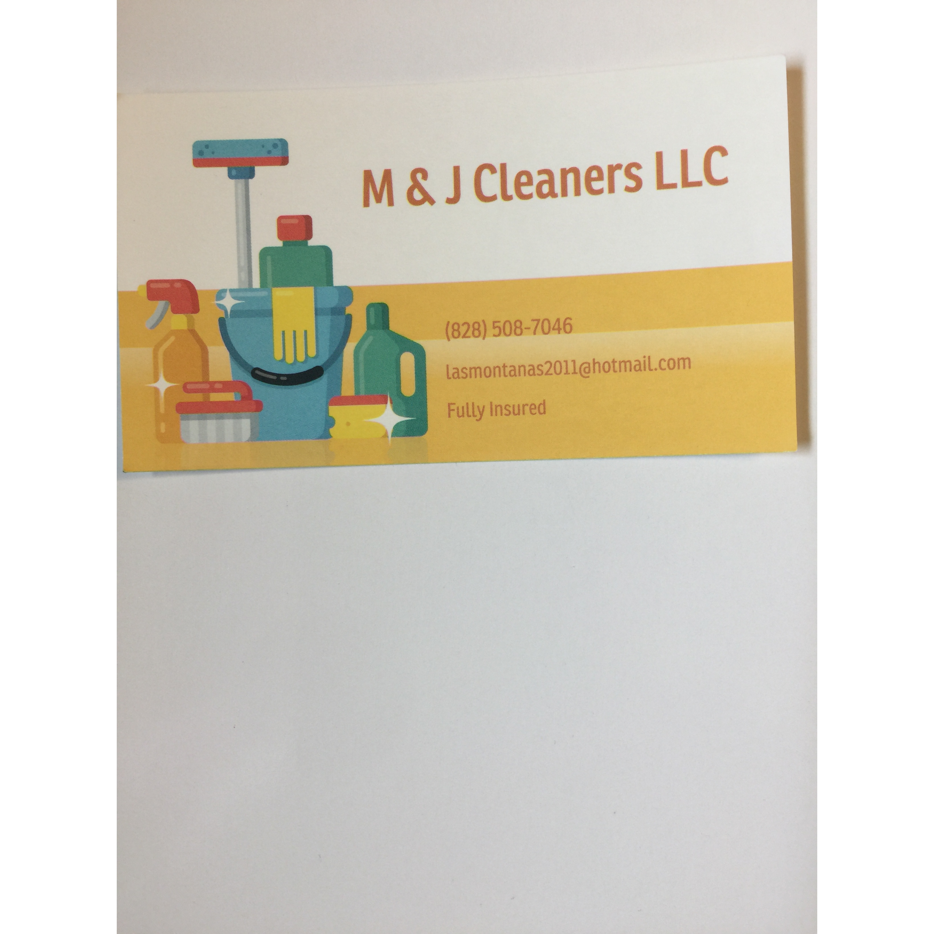 M &amp; J Cleaners, LLC Logo