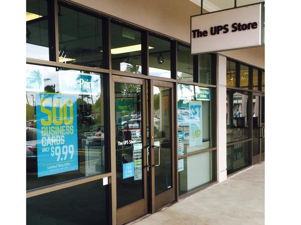 Facade of The UPS Store Kapolei