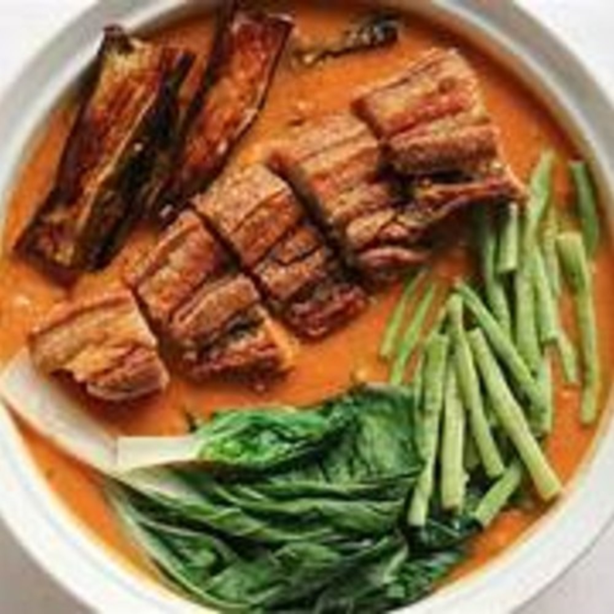 F43. Crispy Kare Kare (Pork)